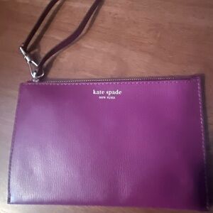Kate spade purple wrist bag